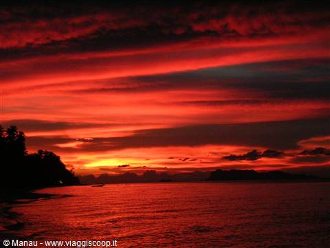 Tramonto a Ko Samui