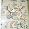 Piantina della metropolitana RUSSIA 