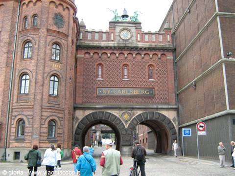 La fabbrica della birra Carlsberg
