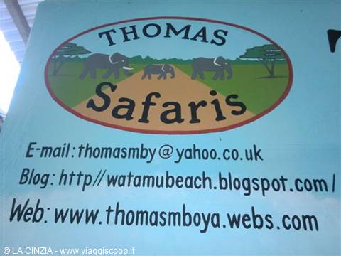 LA THOMAS TOURS E SAFARIS  DA 5 ANNI  USATA SENZA MAI DELUDERCI!