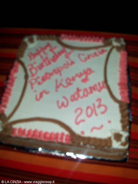 La torta di Compleanno personalizzata!