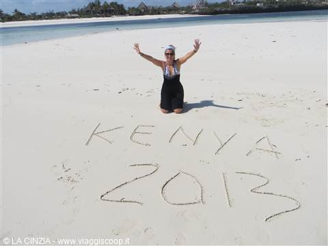 la spiaggia oceane Breeze a Watamu