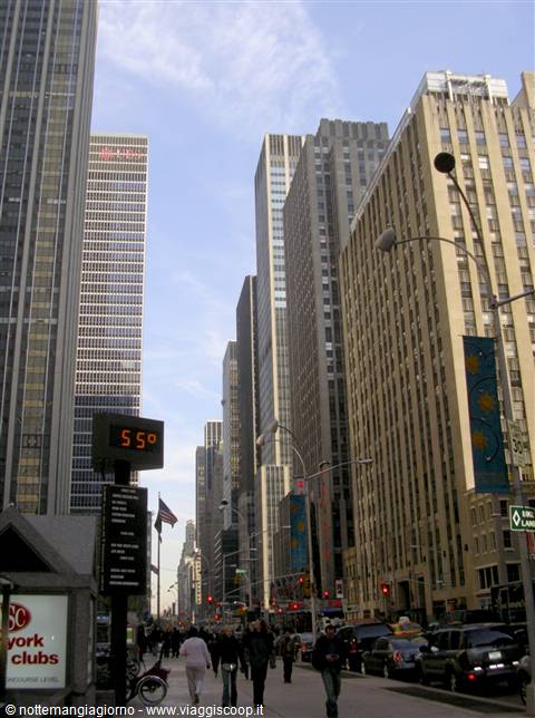 Near Rockfeller center and Lexington av.