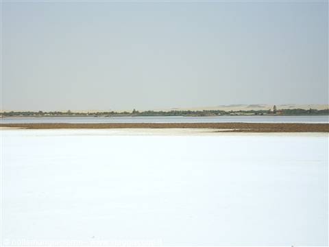 deserto di sale in mezzo al deserto di sabbia