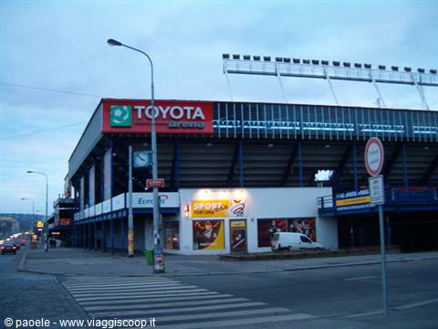 Il Toyota Arena dello Sparta Praha