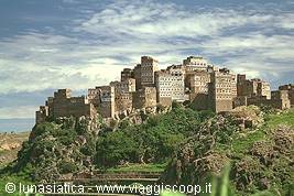 villaggi yemenita. al hajjarah