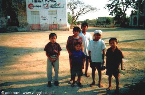 bambini in Chiapas