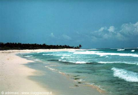 spiaggia di Xa-Cel - riviera maya