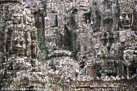 particolare di Angkor-Thom, Bayon