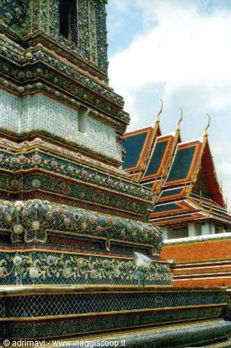 scorcio del Wat Phra Jetubon - Bangkok