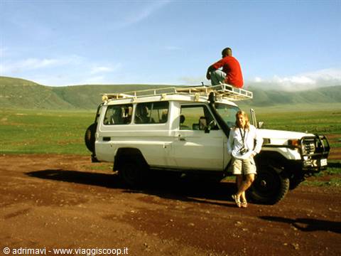 il nostro fuoristrada - Ngorongoro