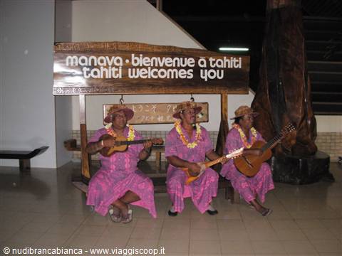 Arrivo a Tahiti
