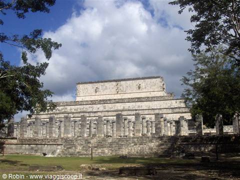 Tempio delle mille colonne Chichen Itza
