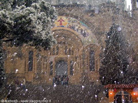 Neve al Tibidabo