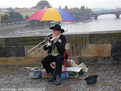 Artista a Ponte Carlo