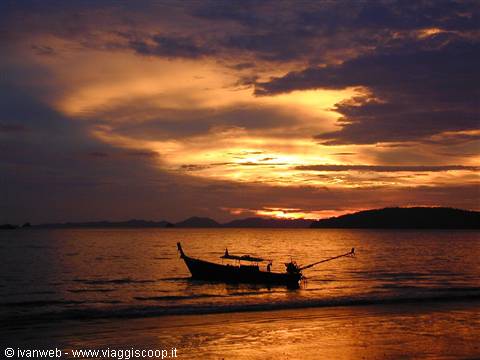 Tramonto ad Ao Nang