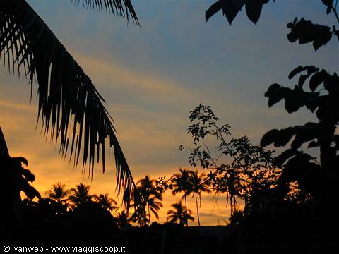 Tramonto al Peace Laguna Resort