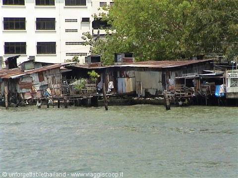 klong ( canali )Bangkok