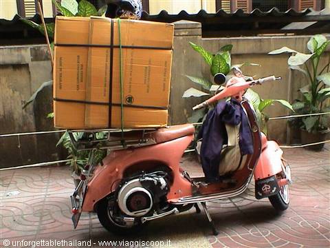 vespa a china town