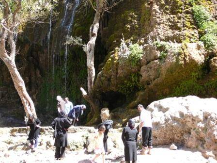 Refrigerio tra le gole dell'infuocate montagne dell'Azerbaijan iraniano