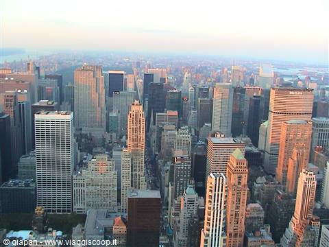 Manhattan vista dall'Empire State Building
