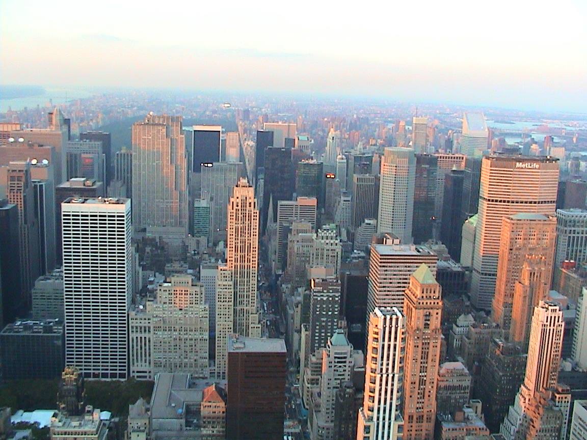 Manhattan vista dall'Empire State Building