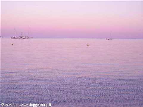 tramonto a Port Anoni