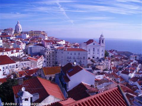Vista dal quartiere dell Alfama