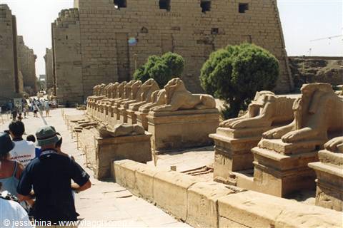entrata tempio karnak