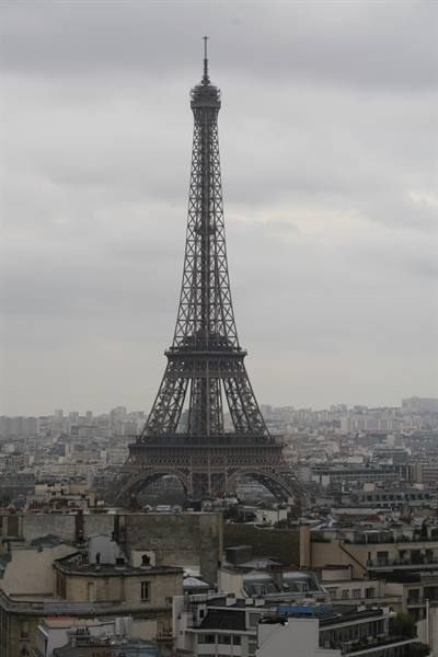 Tour Eiffel da Arc de Triomphe