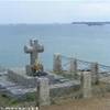ST. MALO' ILE DU GRANDE BE' LA TOMBA DI CHAUTEBRIAND FRANCIA 