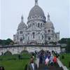PARIGI: IO DAVANTI ALLA BASILICA DEL SACRO CUORE FRANCIA 