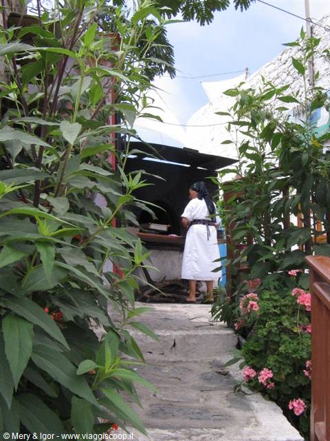 Il forno a legna della taverna "The Milos"