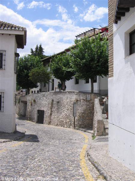 Granada - Le viuzze dell'Albayzin