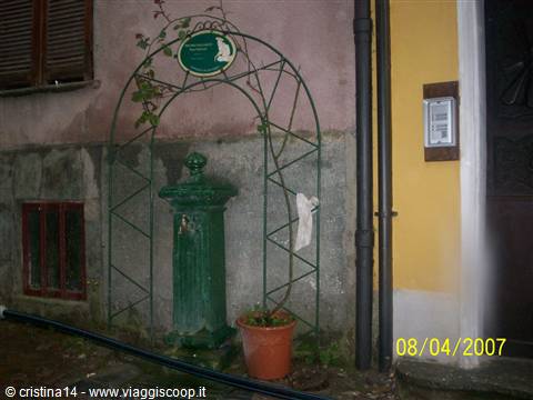 Fontana del percorso della salute