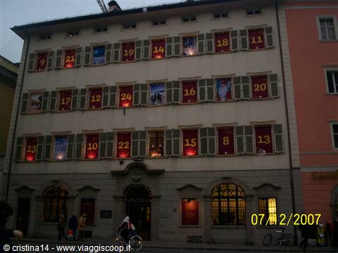 Il calendario dell'Avvento a Bolzano
