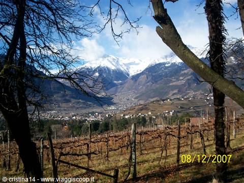 Merano dall'alto