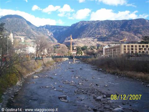 Fiume a Merano