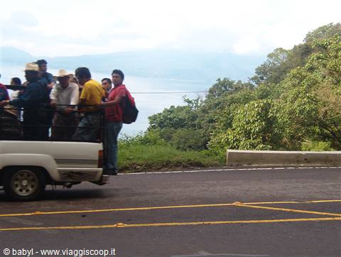 modo di viaggiare tipico dei guatemaltechi