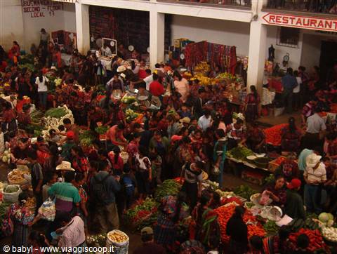 parte di mercato di Chichicastenango