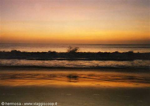 Tramonto a Jimbaran