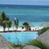 Zanzibar - Dongwe Village - Vista dall'alto della piscina, spiaggia e mare TANZANIA 