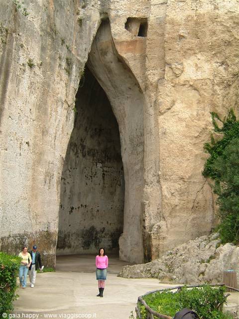 Latomia all'interno del Teatro greco
