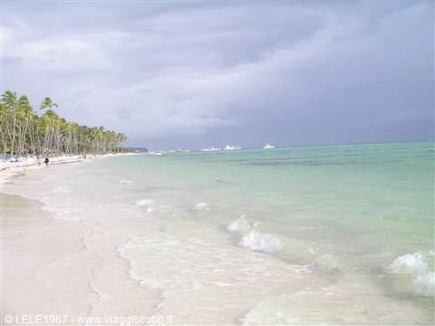 la meravigliosa  spiaggia  del barcelò bavaro beach