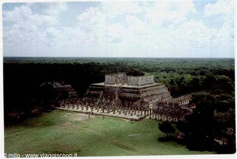 tempio mille colonne - chichen itza