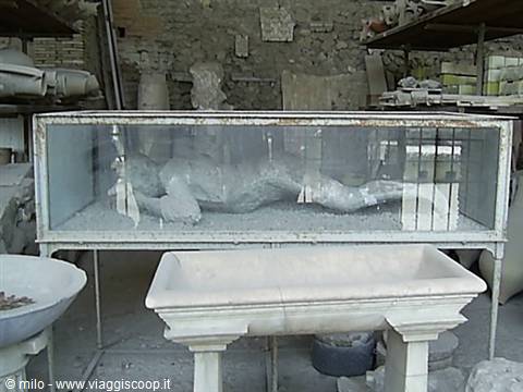 pompei, calchi umani