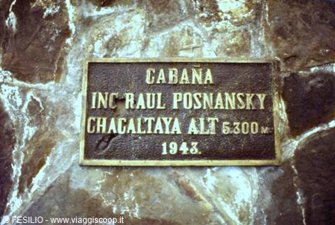 RIFUGIO POSNASKY - TARGA