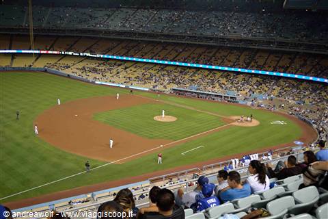 Partita di baseball dei Los Angeles Dodgers