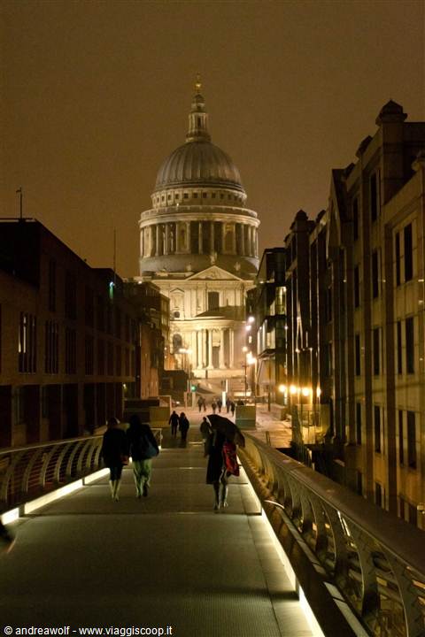 St Paul by night