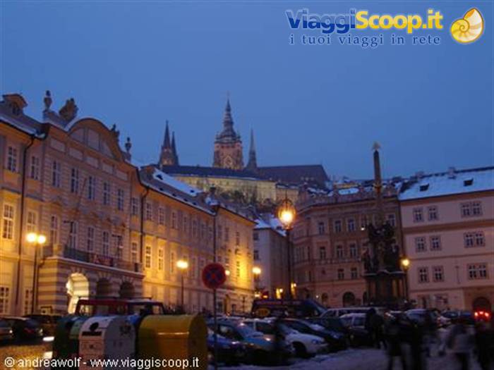 Vista del Castello di Praga